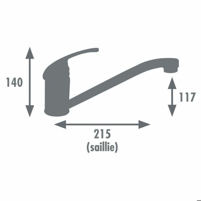 Edouard Rousseau ROU3047404052775 Mezclador de fregadero CARDIFF Cromo Caño giratorio Ahorro de agua 2 Edouard Rousseau ROU3047404052775 Mezclador de fregadero CARDIFF Cromo Caño giratorio Ahorro de agua 2
