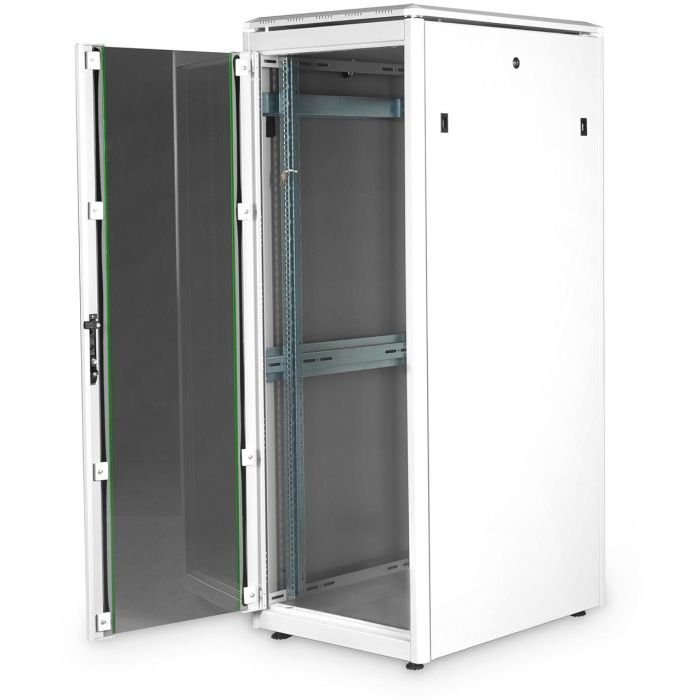 DIGITUS Netzwerkschrank Unique 32HE 1609x600x800mm grau (Speditionsversand) 2