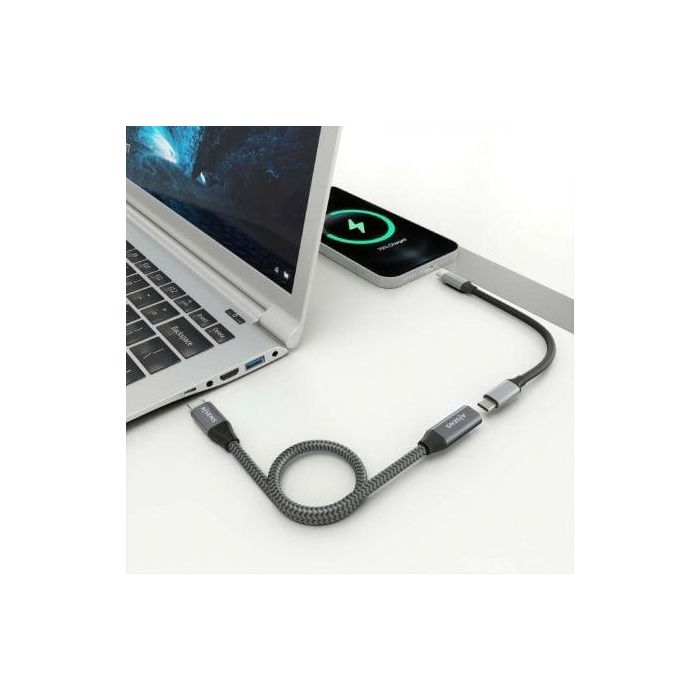 AISENS - CABLE USB 3.2 GEN2x2 ALUMINIO 20GBPS 8K@30HZ 5A 100W, TIPO USB-C/M-USB-C/H, GRIS, 2.0M 3 AISENS - CABLE USB 3.2 GEN2x2 ALUMINIO 20GBPS 8K@30HZ 5A 100W, TIPO USB-C/M-USB-C/H, GRIS, 2.0M 3
