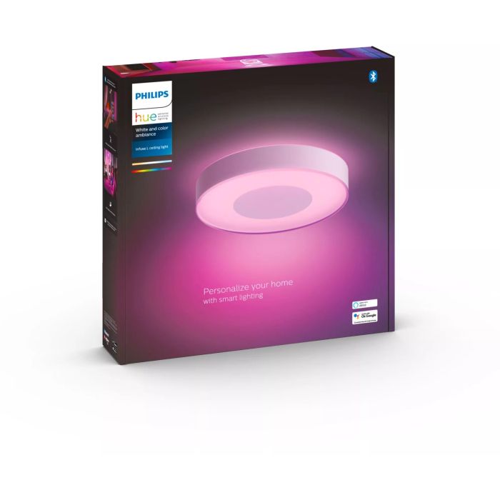 Philips Hue White & Color Ambiance Infuse Deckenleuchte L Weiß 4500lm 2