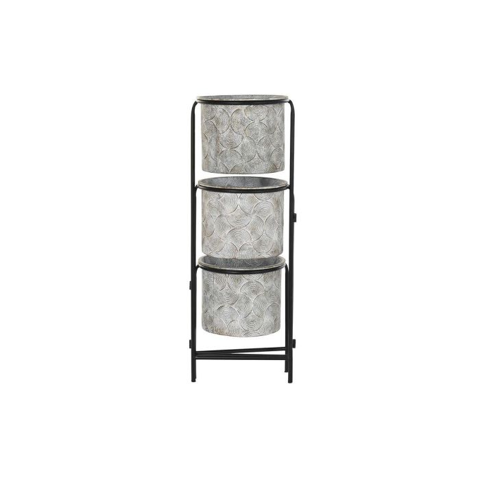 Macetero Urban DKD Home Decor Gris 25 x 81 x 82 cm 1 Macetero Urban DKD Home Decor Gris 25 x 81 x 82 cm 1