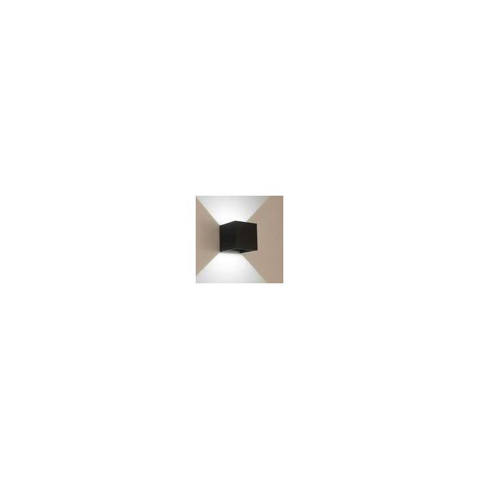 Aplique LED Exterior 2x5W 100Lm/W IP65 Negro 4000K [HO-APL06-IP65-B-W] 6