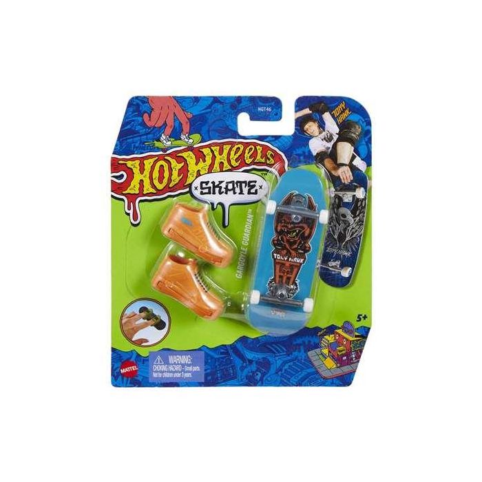 Mattel Mini Monopatin Hot Wheels con Zapatos 10 cm - Modelos Surtidos 12