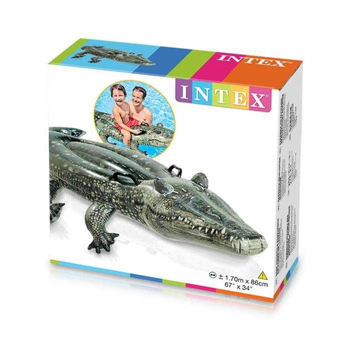 Intex Figura Hinchable Cocodrilo 170x86 cm (+ 3 Años) 5