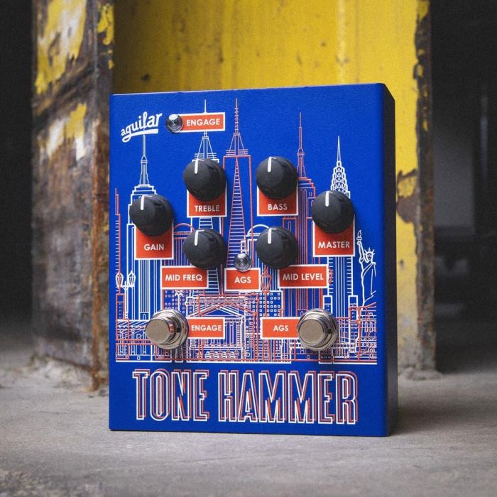 Pedal Fx Bajo Tone Hammer Limited Nyc Skyline 3 Pedal Fx Bajo Tone Hammer Limited Nyc Skyline 3