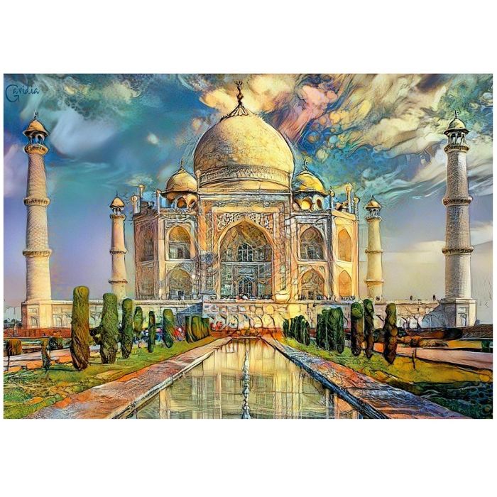 Educa Puzzle 1000 Piezas Taj Mahal 19613 1