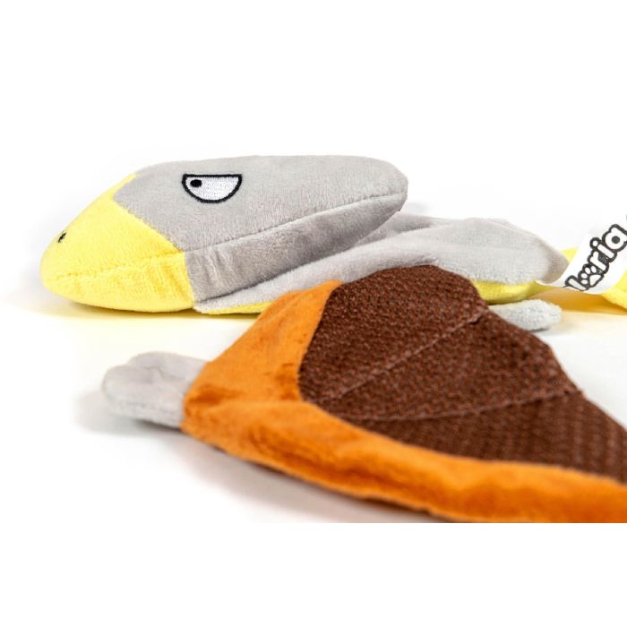 Gloria Peluche Juguete para Perro Petry Dinosaurio Interactivo con Sonido, Texturas Variadas y Poliéster Marrón 2 Gloria Peluche Juguete para Perro Petry Dinosaurio Interactivo con Sonido, Texturas Variadas y Poliéster Marrón 2