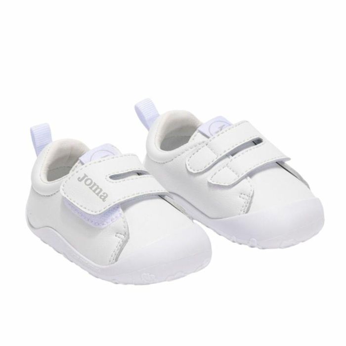 Zapatillas de Deporte para Bebés Joma Sport Teddy Baby 2502 Blanco 2