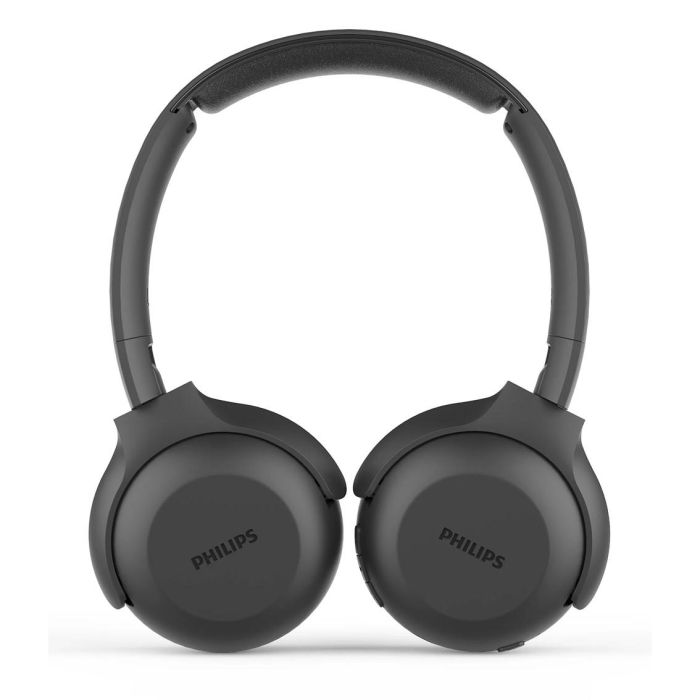 Philips TAUH202BK/00 Auriculares Inalámbricos Bluetooth con Micrófono y Cancelación Eco, 15h Batería, Plegables, Altavoces 32mm, Negros 3 Philips TAUH202BK/00 Auriculares Inalámbricos Bluetooth con Micrófono y Cancelación Eco, 15h Batería, Plegables, Altavoces 32mm, Negros 3