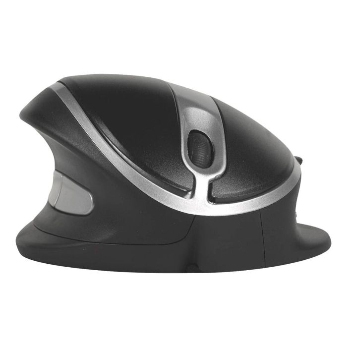 BakkerElkhuizen Oyster - Ratón Vertical Ergonómico para Oficina, Ambidiestro, Láser 1200 DPI, 5 Botones, Inclinación Ajustable, Plug and Play, USB Negro/Plata 0 BakkerElkhuizen Oyster - Ratón Vertical Ergonómico para Oficina, Ambidiestro, Láser 1200 DPI, 5 Botones, Inclinación Ajustable, Plug and Play, USB Negro/Plata 0