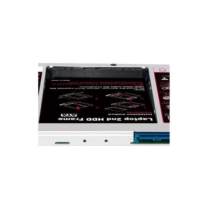 ADAPTADOR PARA PORTÁTIL WOXTER HDD CADDY 20 - PARA SUSTITUIR DVD POR HD/SSD DE 2.5"/6.35CM 9.5MM - INCLUYE DESTORNILLADOR Y TORNILLOS 4 ADAPTADOR PARA PORTÁTIL WOXTER HDD CADDY 20 - PARA SUSTITUIR DVD POR HD/SSD DE 2.5"/6.35CM 9.5MM - INCLUYE DESTORNILLADOR Y TORNILLOS 4