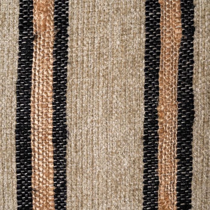 Cojín Beige-Ocre Algodón/Terciopelo 30 X 50 cm