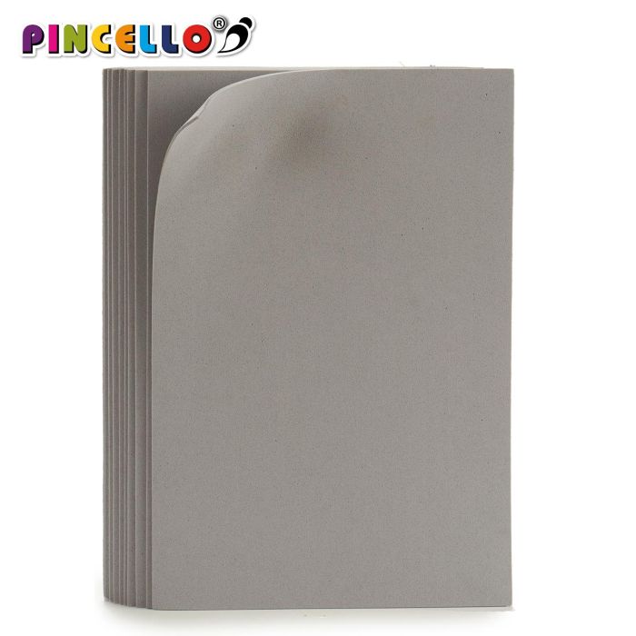 10 Láminas Goma Eva Gris 20x30 cm - Pincello (24 Unidades) 2 10 Láminas Goma Eva Gris 20x30 cm - Pincello (24 Unidades) 2