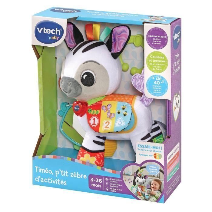 Vtech Baby - Timéo, P'tit Zebre de actividades 2 Vtech Baby - Timéo, P'tit Zebre de actividades 2