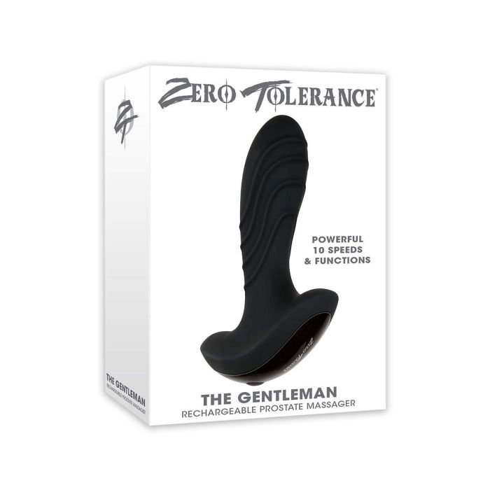 Vibrador anal Zero Tolerance Negro 5