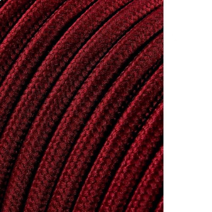 Edm Carrete cable cordón tubular H03VV-F 2x0.75mm² burdeos 5m 0 Edm Carrete cable cordón tubular H03VV-F 2x0.75mm² burdeos 5m 0