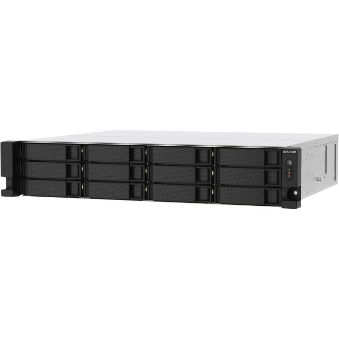QNAP TS-1273AU-RP-8G Servidor NAS Bastidor 2U, AMD Ryzen Embedded V1500B, 8GB DDR4, HDD & SSD, Serial ATA II/III, 12 Bahías, RAID 1 QNAP TS-1273AU-RP-8G Servidor NAS Bastidor 2U, AMD Ryzen Embedded V1500B, 8GB DDR4, HDD & SSD, Serial ATA II/III, 12 Bahías, RAID 1