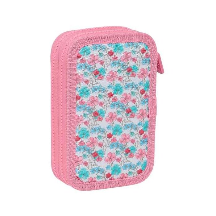 Plumier Escolar Safta Doble Pequeño 28 Piezas Reciclado Moos Floresistente 195x125x40 mm 5 Plumier Escolar Safta Doble Pequeño 28 Piezas Reciclado Moos Floresistente 195x125x40 mm 5