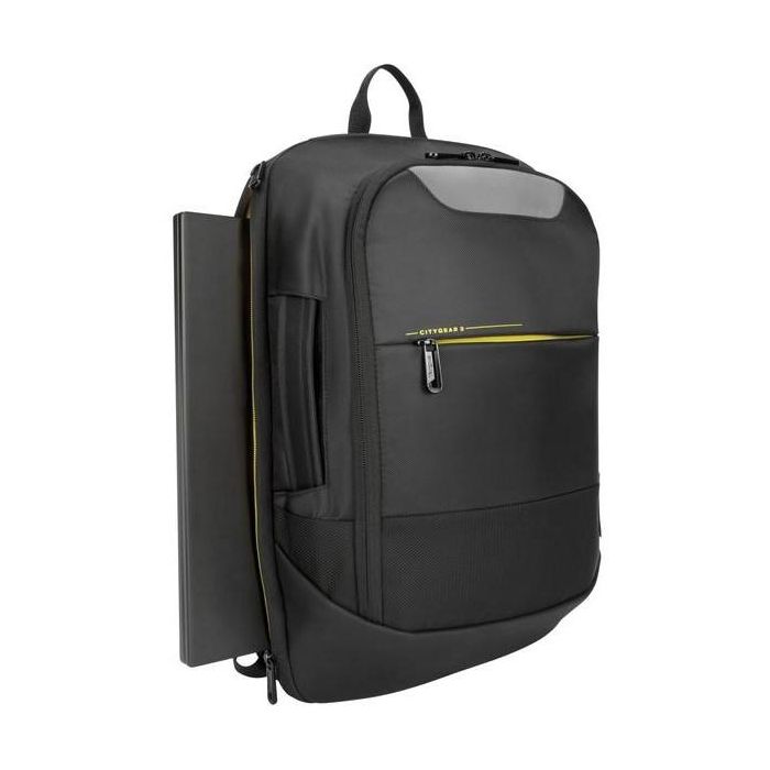 Targus Mochila CityGear para Portátil de 15.6 Pulgadas, Negro, Nailon y Poliéster, Resistente a Golpes 1 Targus Mochila CityGear para Portátil de 15.6 Pulgadas, Negro, Nailon y Poliéster, Resistente a Golpes 1