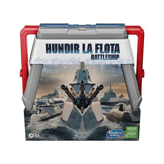 Hasbro Gaming F4527 Hundir La Flota | Juego de Mesa de Combate Naval Clásico | Estrategia | Español | Edad +7 años 6