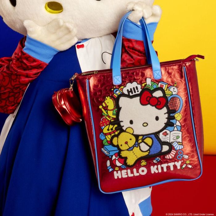 Bolso + monedero 50th Anniversary Hello Kitty Loungefly 7