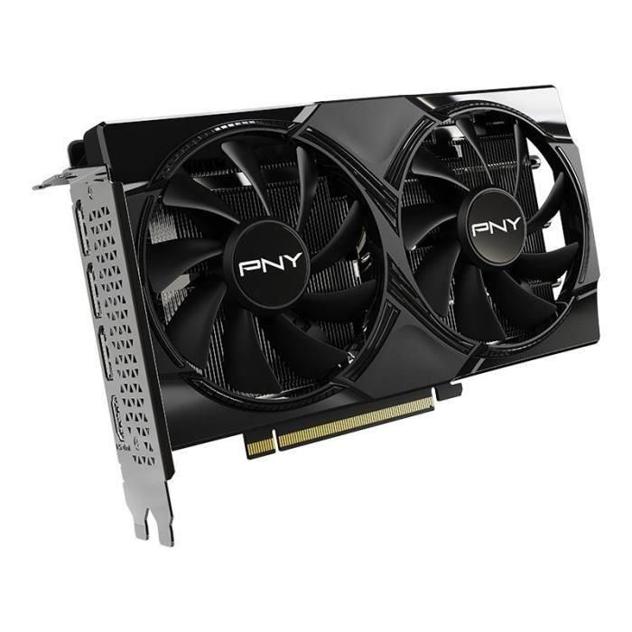 PNY PNY0751492797076 Tarjeta Gráfica GeForce RTX 5060 8 GB Overclockeada Doble Ventilador DLSS 4 1