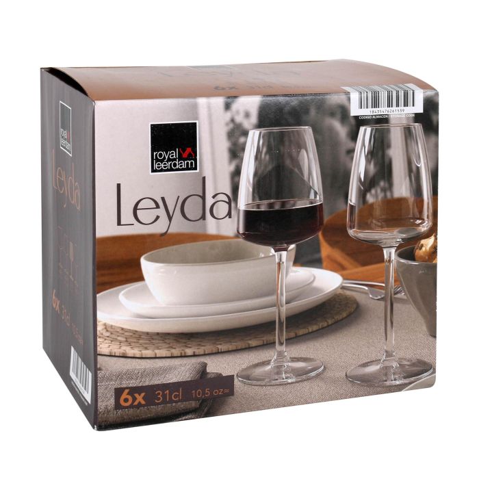 Royal Leerdam Set 6 Copas Vino 31 cl "Leyda" 5