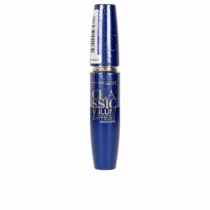 Maybelline Máscara de Pestañas Classic Volum' Express para Volumen y Longitud Impresionante, Fórmula Lavable Antigrumos, Azul, 1 unidad Maybelline Máscara de Pestañas Classic Volum' Express para Volumen y Longitud Impresionante, Fórmula Lavable Antigrumos, Azul, 1 unidad