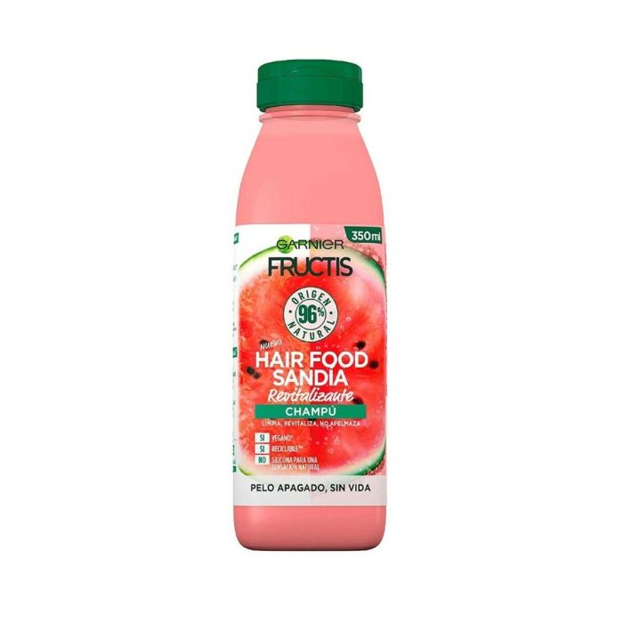 Garnier Fructis Hair Food Sandía Champú Revitalizante Garnier Fructis Hair Food Sandía Champú Revitalizante