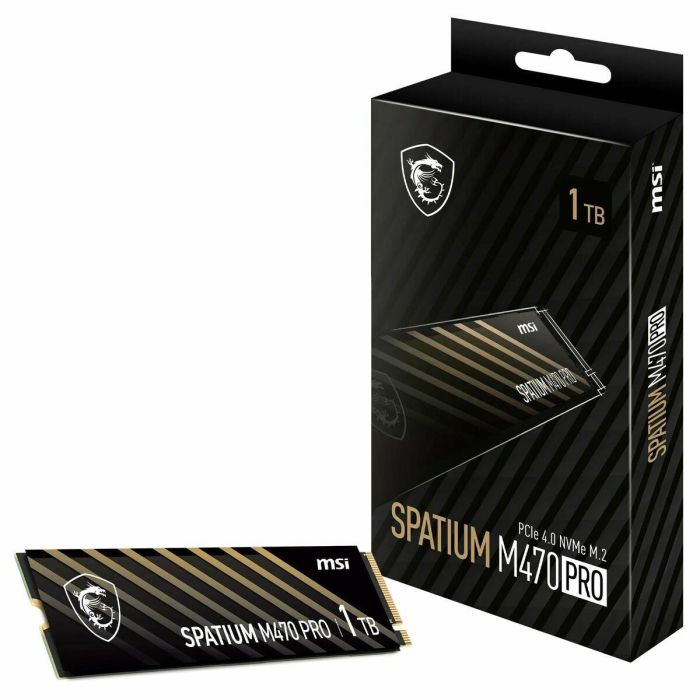 MSI Spatium M470 PRO 1TB PCIe 4.0 NVMe M.2 SSD 3D NAND - Lectura 6000MB/s, Escritura 5000MB/s 18