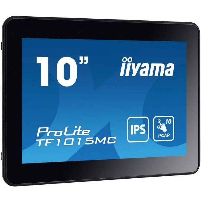 iiyama 10.1", 25.7cm, 1280 x 800, 16:10, 500 cd/m², 29ms, 800:1, 10 Touch points, VGA, HDMI, DP, Black 5 iiyama 10.1", 25.7cm, 1280 x 800, 16:10, 500 cd/m², 29ms, 800:1, 10 Touch points, VGA, HDMI, DP, Black 5