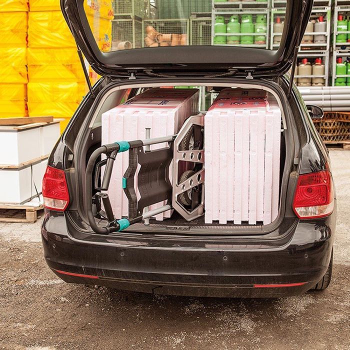 Wolfcraft Carro de transporte TS 1500 5525000 Carretilla profesional plegable para sacos hasta 200kg 1