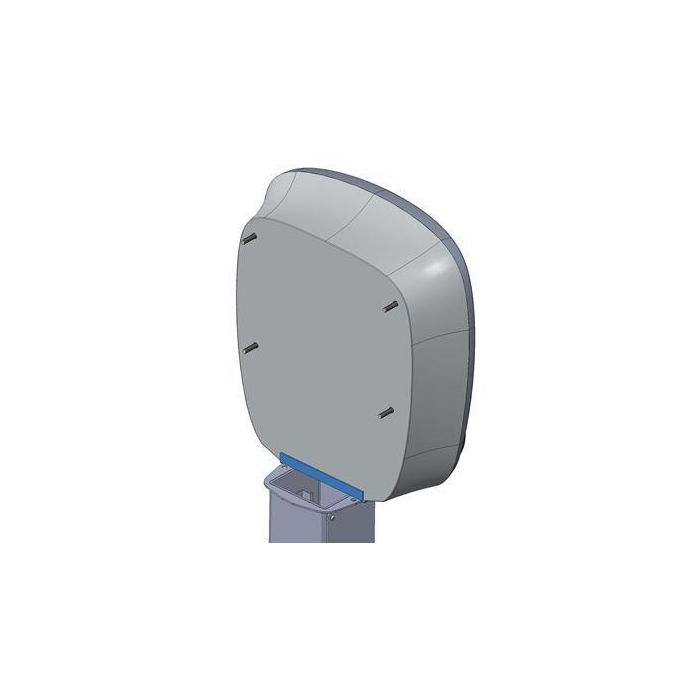 Charge Amps Aura Soporte Doble para Poste de 60 mm, Bloque de Distribución WPD 501 Incluido, Protección IP44 Charge Amps Aura Soporte Doble para Poste de 60 mm, Bloque de Distribución WPD 501 Incluido, Protección IP44