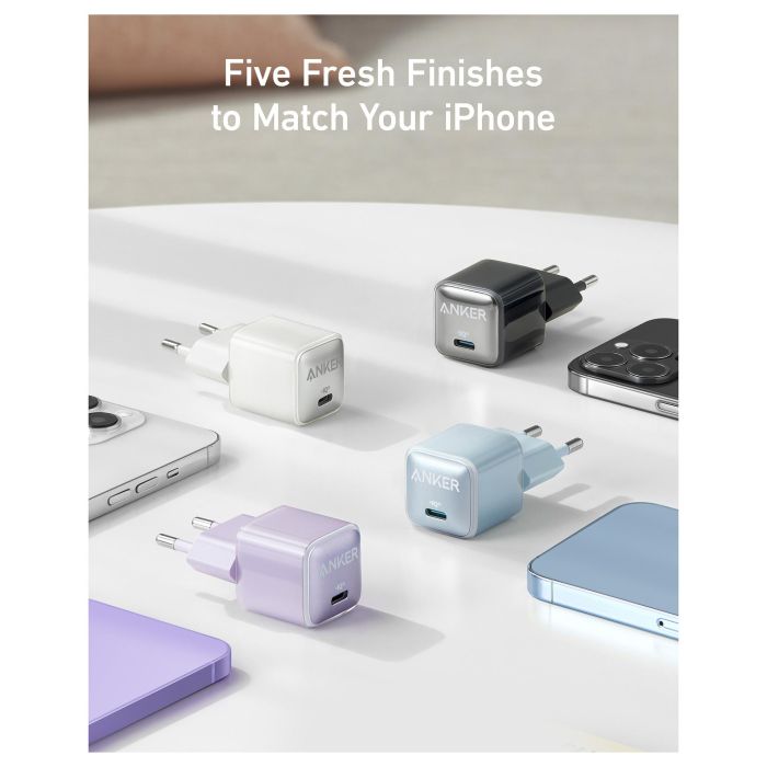 Anker 512 Nano Charger Pro 20W, Cargador Rápido USB-C, Blanco 2 Anker 512 Nano Charger Pro 20W, Cargador Rápido USB-C, Blanco 2