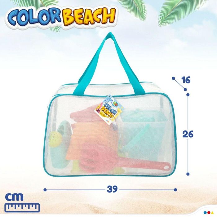Set de Juguetes de Playa Colorbaby Polipropileno (12 Unidades) 6 Set de Juguetes de Playa Colorbaby Polipropileno (12 Unidades) 6