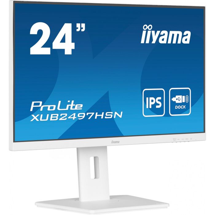 Iiyama ProLite XUB2497HSN-W1 Monitor 23.8" Full HD LED IPS Blanco 6