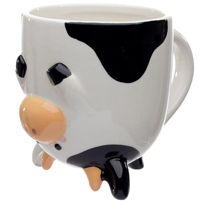 PUCKATOR Taza 3D Vaca 500ml Cerámica PUCKATOR Taza 3D Vaca 500ml Cerámica
