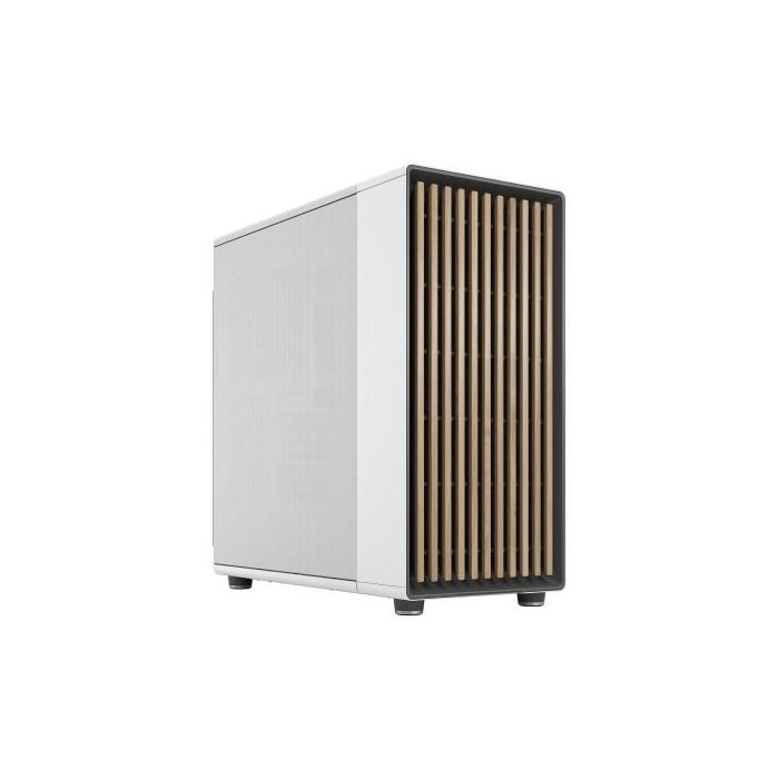 Fractal Design FD-C-NOR1X-03 FRA7340172706557 Caja para PC North XL Chalk White E-ATX, Diseño elegante en madera y aleación Fractal Design FD-C-NOR1X-03 FRA7340172706557 Caja para PC North XL Chalk White E-ATX, Diseño elegante en madera y aleación
