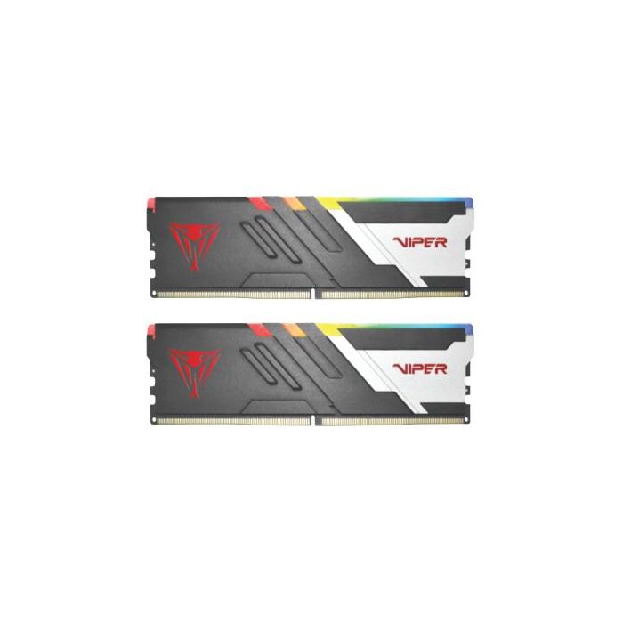 Patriot PVVR564G600C30K Kit Dual 64 GB (2x32 GB) DDR5 6000 MT/s CL30 Viper Venom RGB Intel XMP AMD EXPO Negro