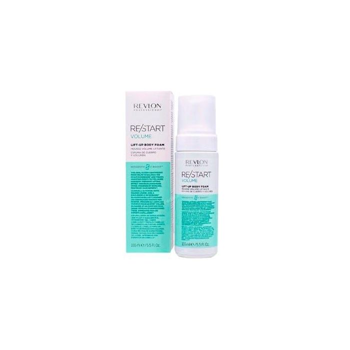 Revlon B00588 RE-START Espuma Capilar Voluminizadora para Volumen, Densidad e Hidratación sin Peso 165 ml
