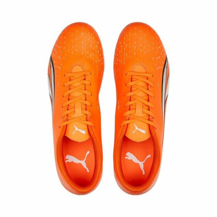 Botas de Fútbol para Adultos Puma Ultra Play Mg Naranja Unisex 5 Botas de Fútbol para Adultos Puma Ultra Play Mg Naranja Unisex 5