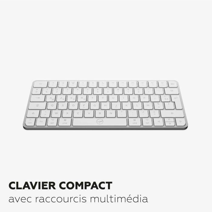 Teclado Mobility Lab KMP2000W Mini Blanco 10