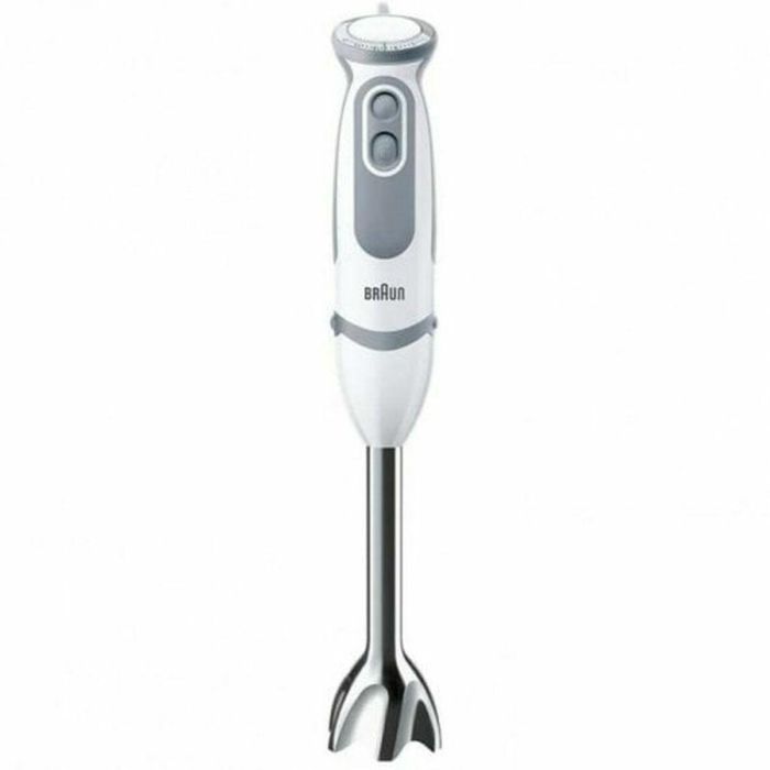 Braun MQ5207WH Licuadora 1000 W, 600 ml, Gris/Blanco Braun MQ5207WH Licuadora 1000 W, 600 ml, Gris/Blanco