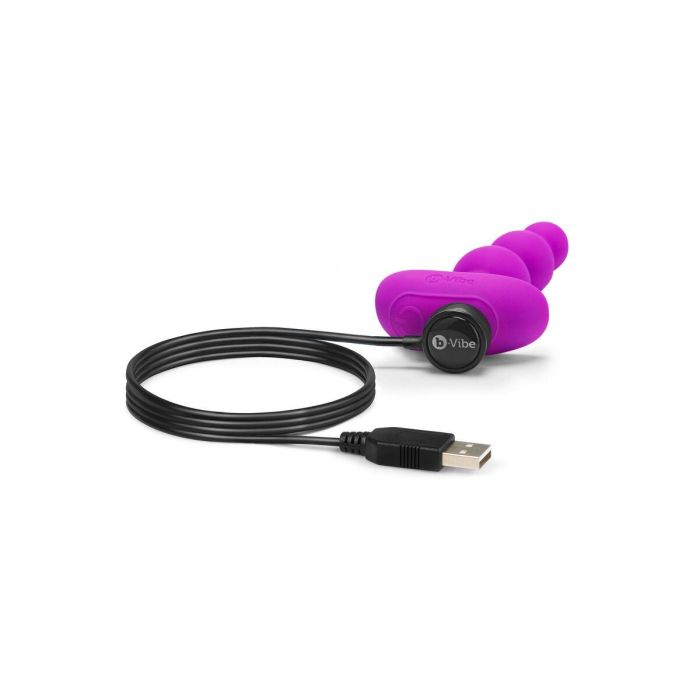 Bolas Anales de Triplet Moradas B-Vibe 92740 Rosa 7