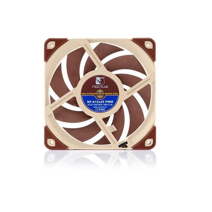 NOCTUA NF-A12X25 PWM Ventilador 120mm PWM 3 NOCTUA NF-A12X25 PWM Ventilador 120mm PWM 3