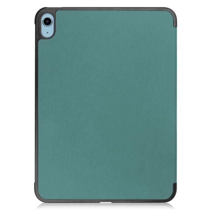 CoreParts For Apple iPad 10th Gen 10.9-inch (2022) Tri-fold Caster Hard Shell Cover with Auto Wake Function - Dark Green 8 CoreParts For Apple iPad 10th Gen 10.9-inch (2022) Tri-fold Caster Hard Shell Cover with Auto Wake Function - Dark Green 8