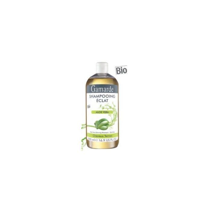 GAMARDE Champú Iluminador Aloe Vera Brillo Cabello, facilita peinado, 500ml