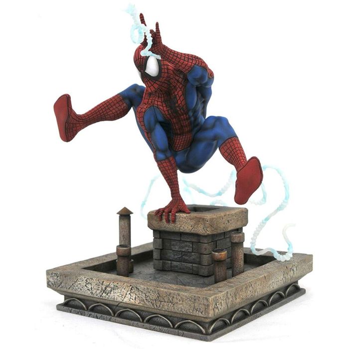 Diamond Select Toys Figura Marvel Comic Gallery Spider-Man años 90, 20 cm PVC 1