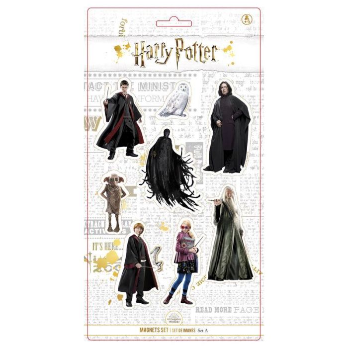 SD TOYS Blíster 8 imanes personajes Harry Potter