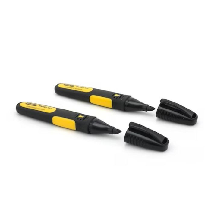 Marcador Fatmax Punta Biselada Negra Stanley Marcador Fatmax Punta Biselada Negra Stanley